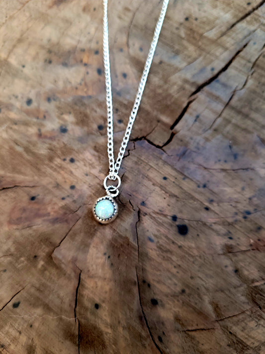 Ophilia's Opal Stone Necklace