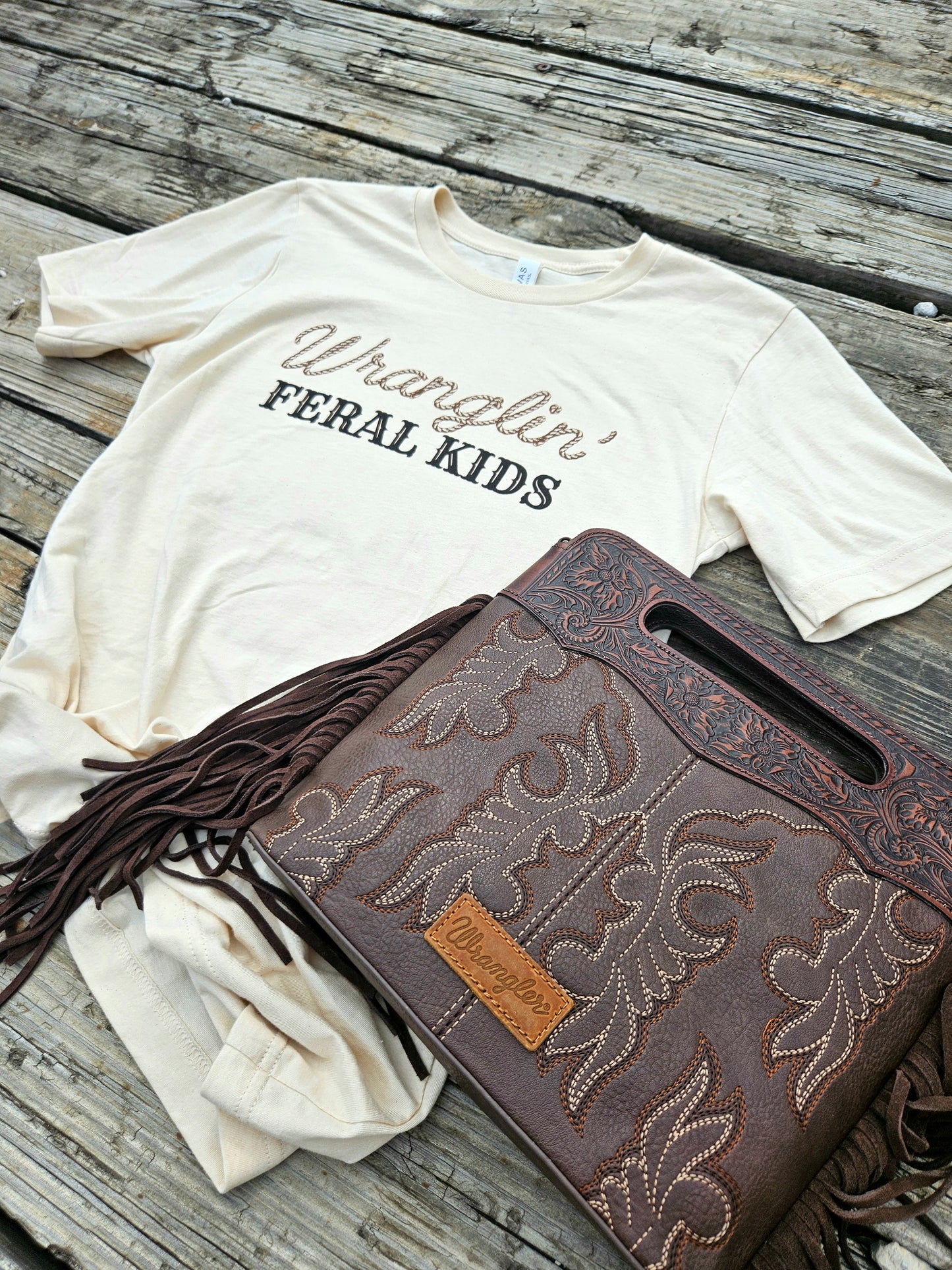 Wranglin Feral Kids Tee