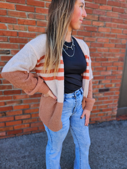 The Skylar Spice Cardigan